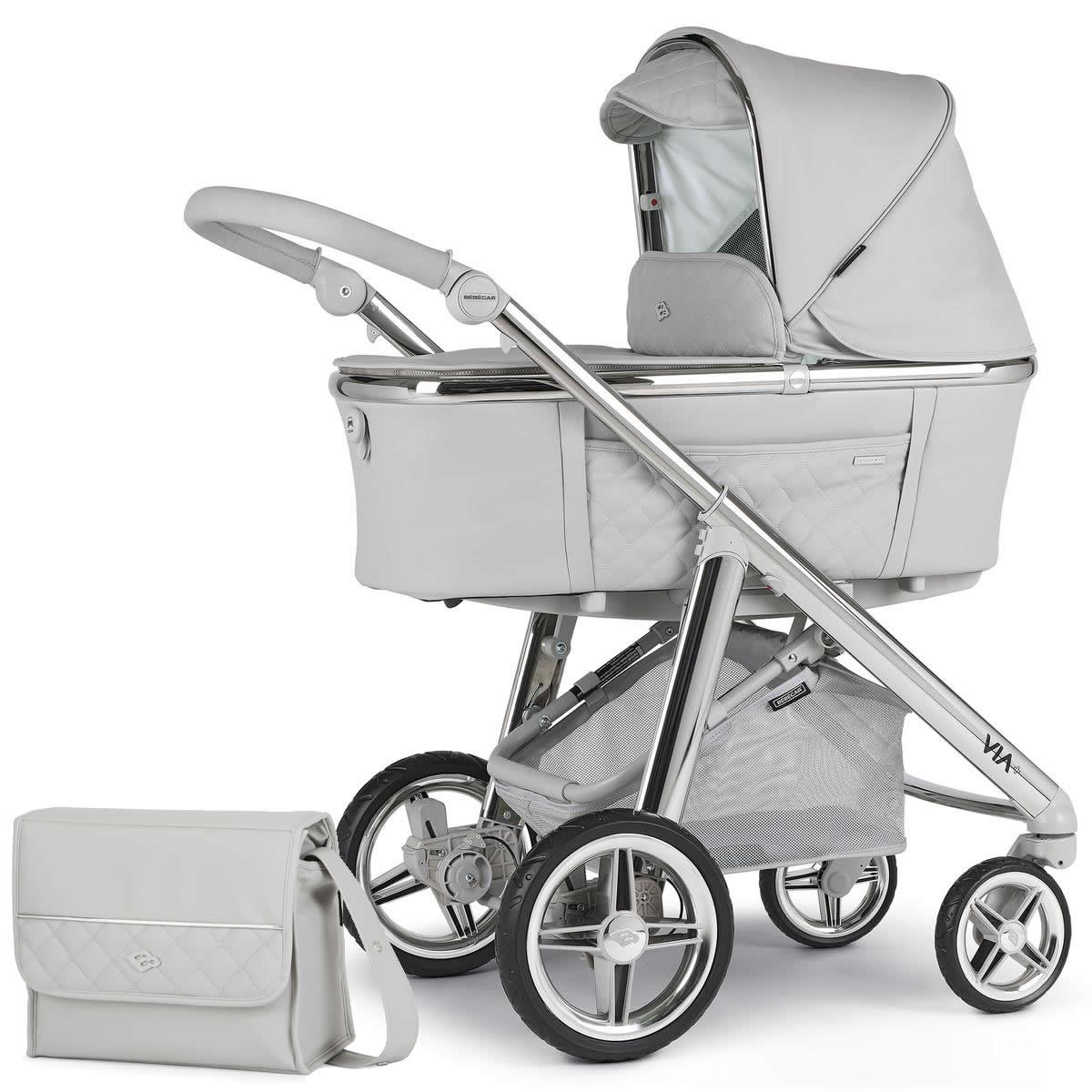 Bebecar grey sales pram